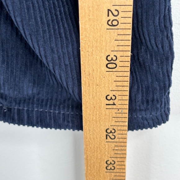 OshKosh Corduroy Overalls 3T Flannel Lined Navy Vestbak Retro Classic Fall - Picture 6 of 9